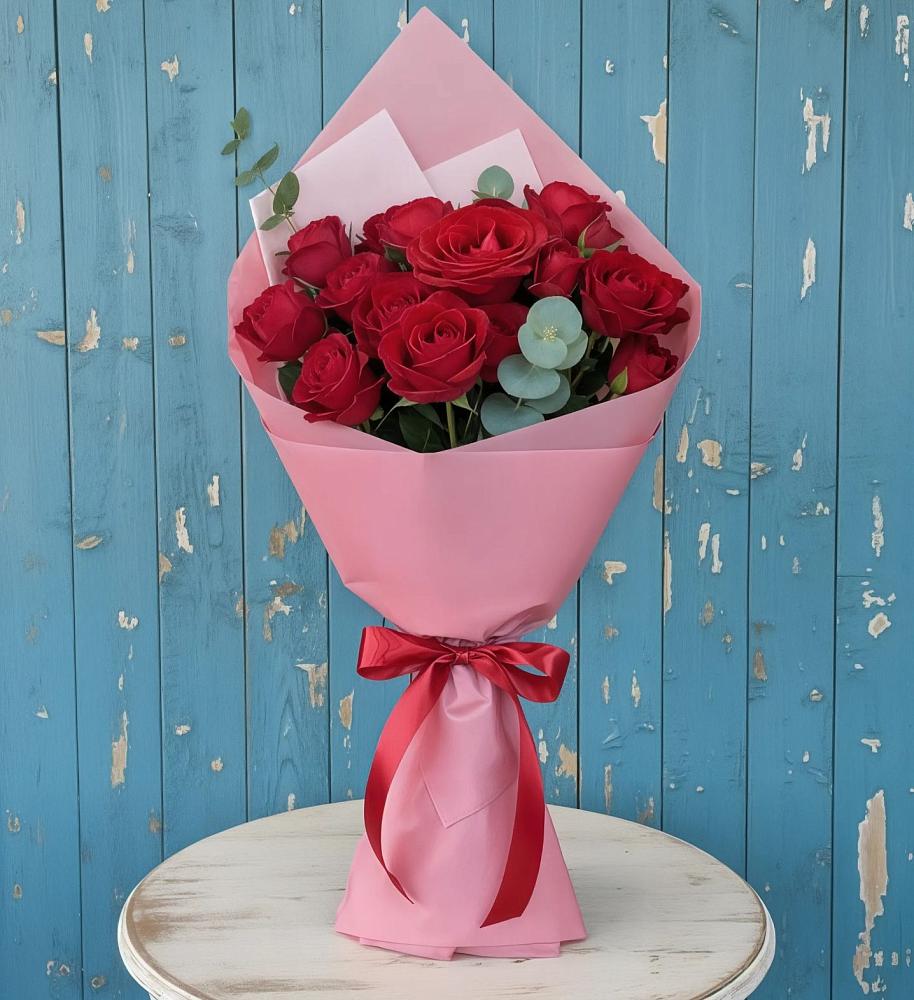 Букет цветов из: Розы в Калужской Краснодарский край