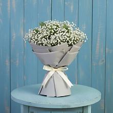 Букет цветов из:  Гипсофила в Калужской Краснодарский край