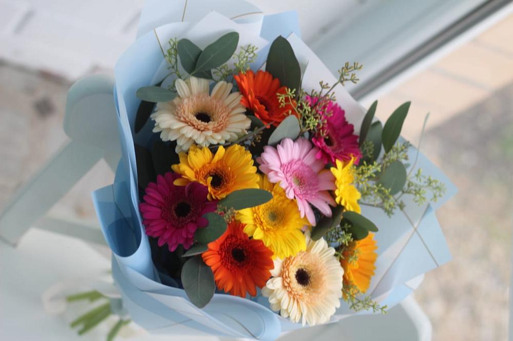 Букет цветов из: Герберы в Калужской Краснодарский край