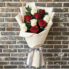 Букет цветов из:  Розы в Калужской Краснодарский край