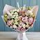 Букет цветов из: Альстромерии и Розы в Калужской Краснодарский край
