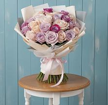 Букет цветов из:  Розы в Калужской Краснодарский край