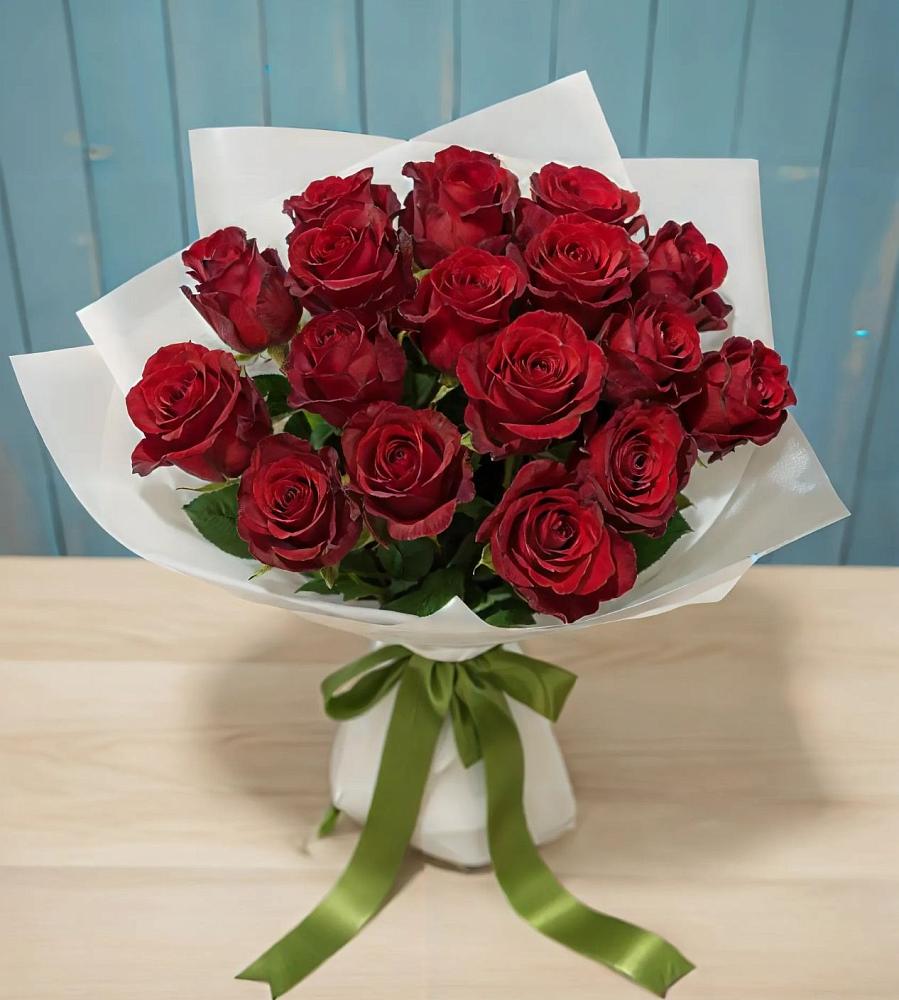 Букет Красные розы в Калужской Краснодарский край