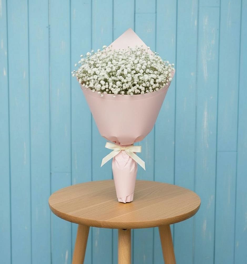 Букет цветов из: Гипсофила в Калужской Краснодарский край