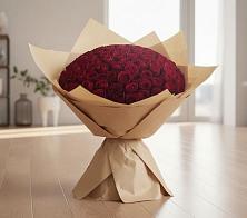 Букет 101 Красная роза в Калужской Краснодарский край