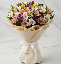 Букет цветов из:  Альстромерии #REPLACE_PRED# Калужской Краснодарский край
