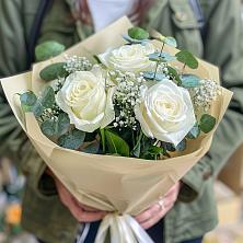 Букет Нежные грёзы в Калужской Краснодарский край Букет цветов из: Розы в Калужской Краснодарский край