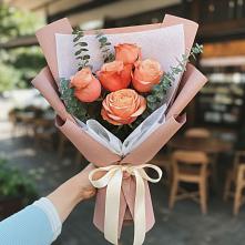 Букет цветов из:  Розы в Калужской Краснодарский край