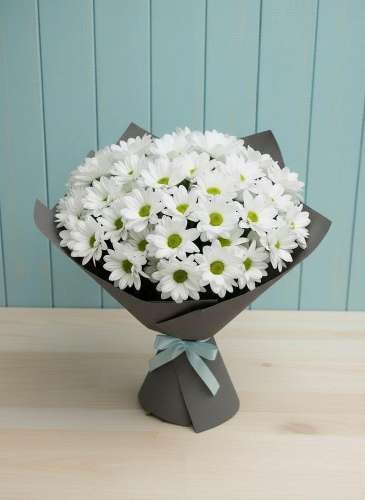 Букет цветов из: Хризантемы в Калужской Краснодарский край