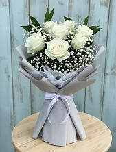 Букет цветов из:  Розы в Калужской Краснодарский край