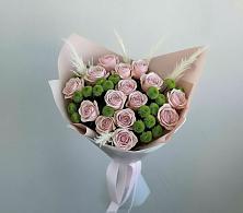 Букет цветов из:  Розы и Хризантемы в Калужской Краснодарский край