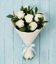 Букет цветов из:  Розы в Калужской Краснодарский край