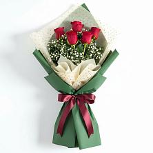 Букет цветов из:  Розы в Калужской Краснодарский край