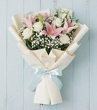 Букет цветов из:  Лилии в Калужской Краснодарский край