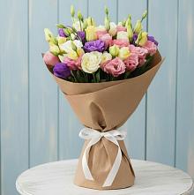 Букет цветов из:  Лизиантусы в Калужской Краснодарский край