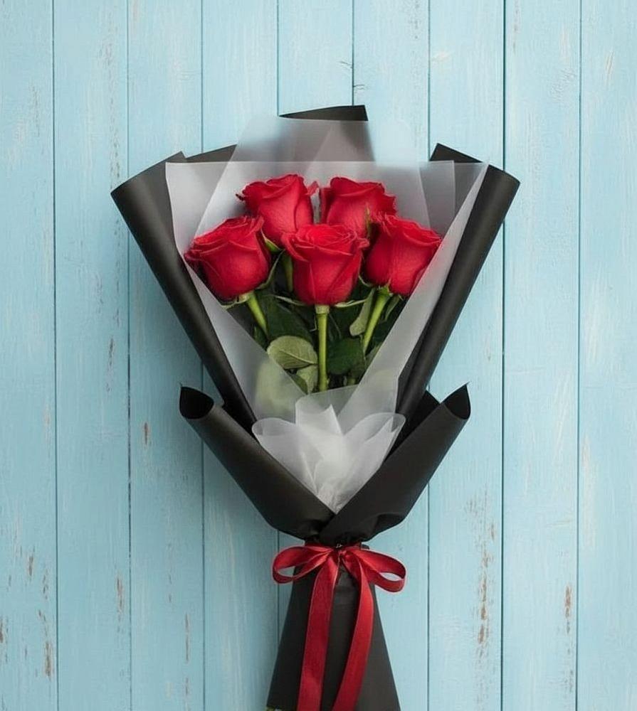 Букет цветов из: Розы в Калужской Краснодарский край